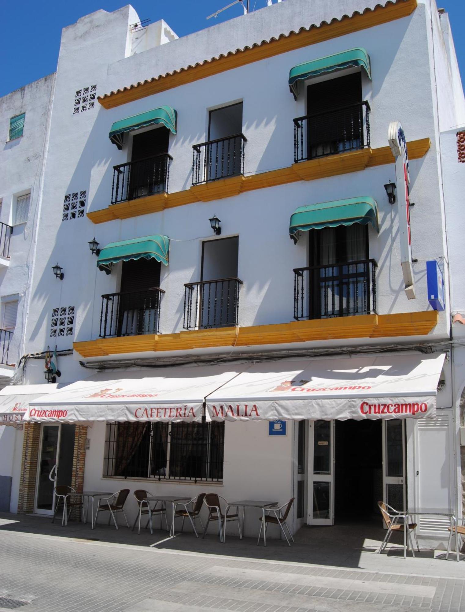 Hostal Malia Conil De La Frontera Eksteriør billede